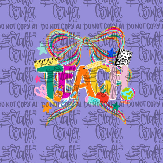 Teach Coquette Bow
