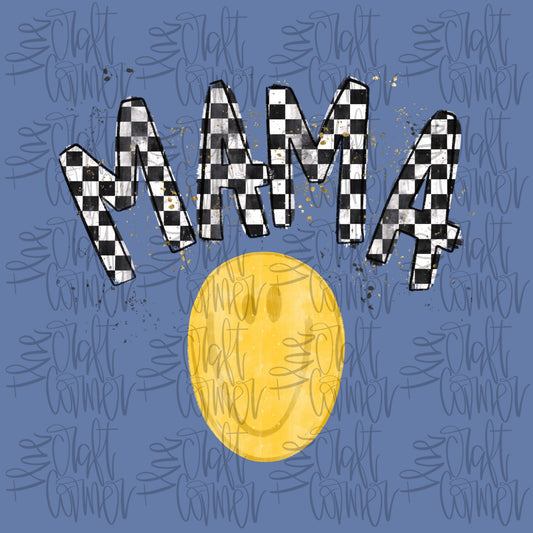 Checkered Mama Smiley