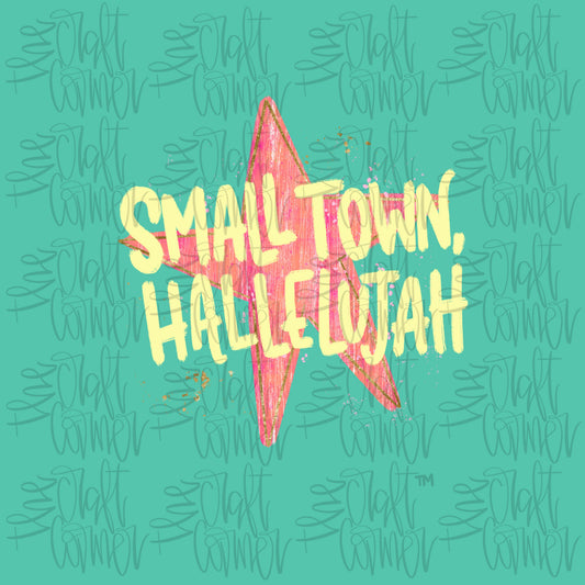 Small Town Hallelujah PNG