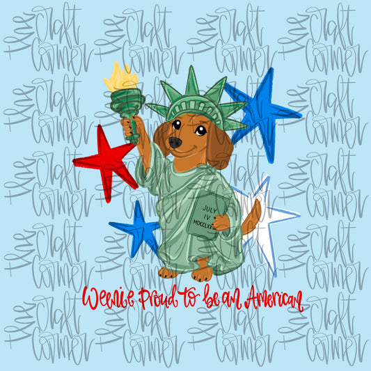 Weenie Proud to be an American
