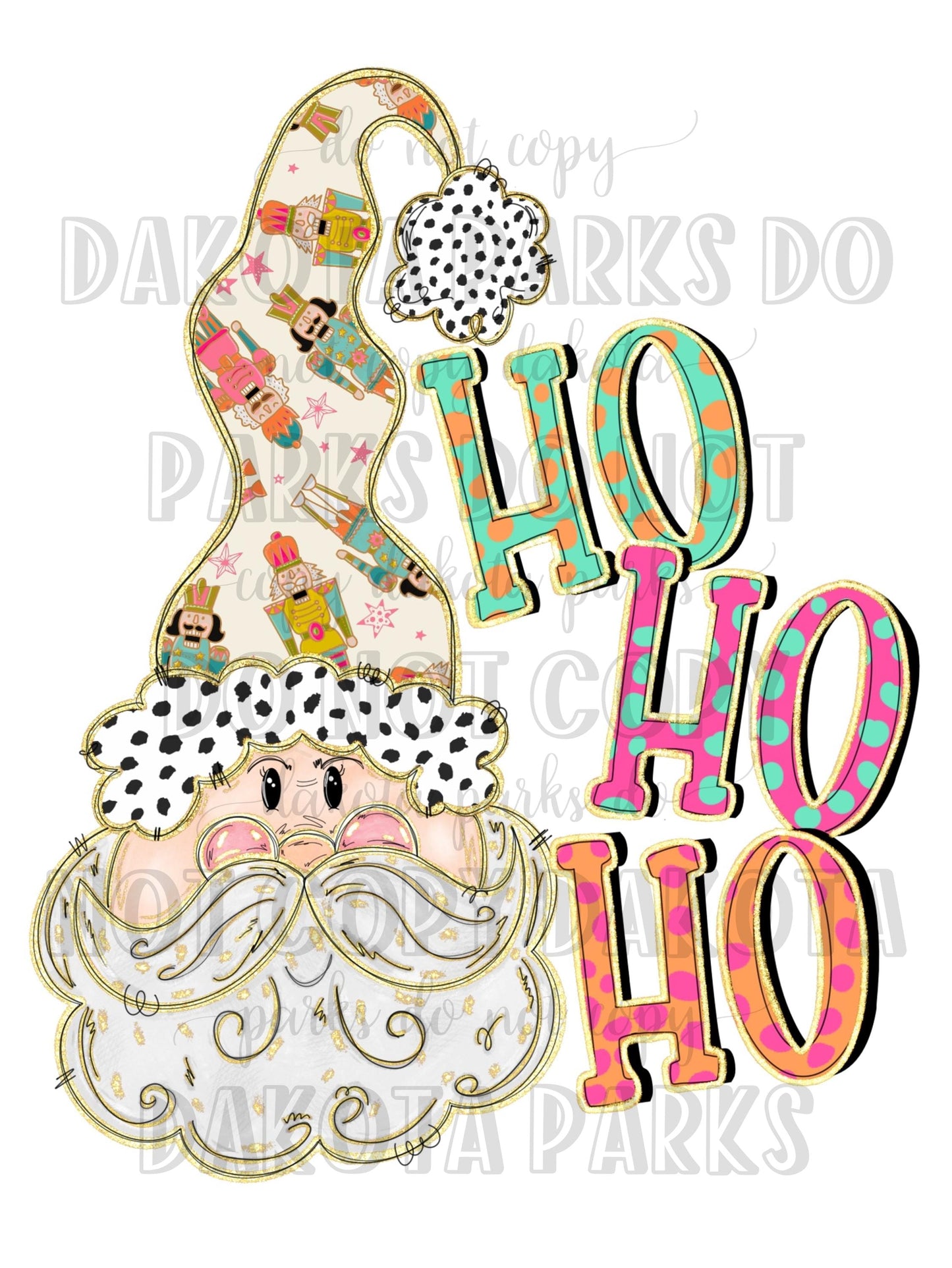 Christmas png, Santa png, Coquette png, Bows, Faux Glitter, Holiday png, Preppy png, Trendy png, Sublimation DTF Design PNG, Hand Drawn