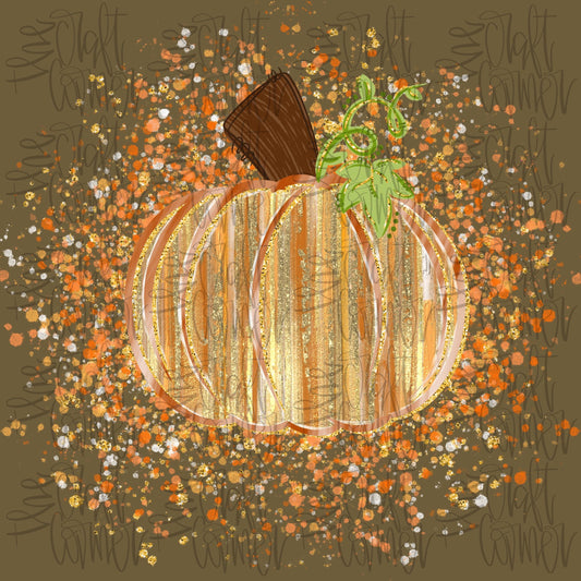 Fall Pumpkin PNG, Pumpkin Splatter PNG, Ghost, Preppy Halloween PNG, Realistic Paint Png, Brushstroke Png, Girly Png, Faux Glitter Png,