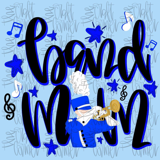 Band Mom PNG, Band PNG, School Spirit PNG, Marching Band Png, Trendy Png, Girly Png, Mom Png, Football Png, Game Day Png