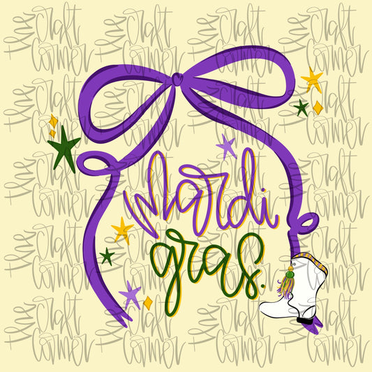 Mardi Gras PNG, Coquette Mardi Gras PNG, Mardi PNG, Carnival Png, Louisiana Png, Preppy Png, Mardi Gras Boot Png, Mardi Beads Png