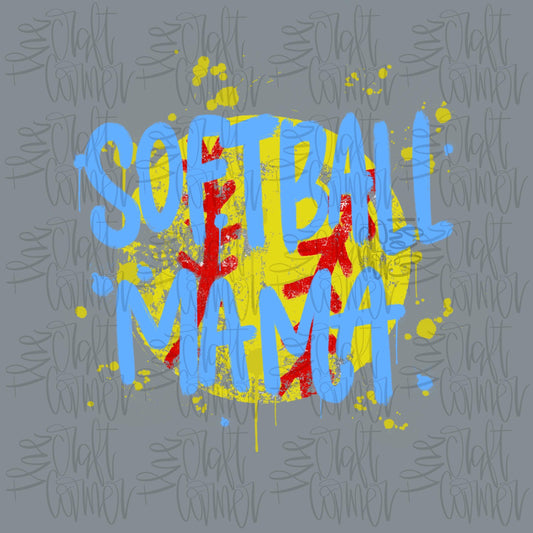 Softball PNG, Softball Splatter PNG, Play Ball PNG, Home Run Png, Sports Png, Game Day Png, Preppy Png, Trendy Png, Girly Png