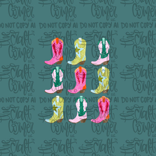 Preppy Cowgirl Boots