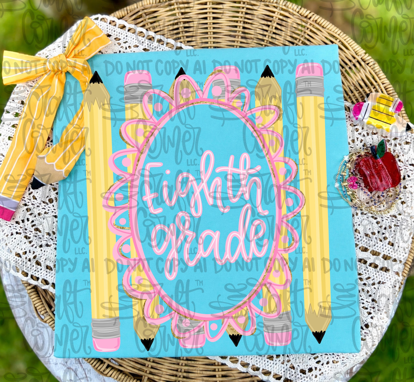 Eighth Grade Pencil Frame