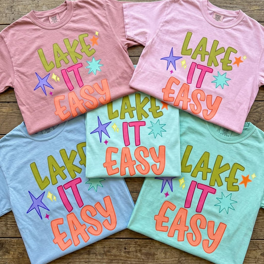 Lake it Easy PNG