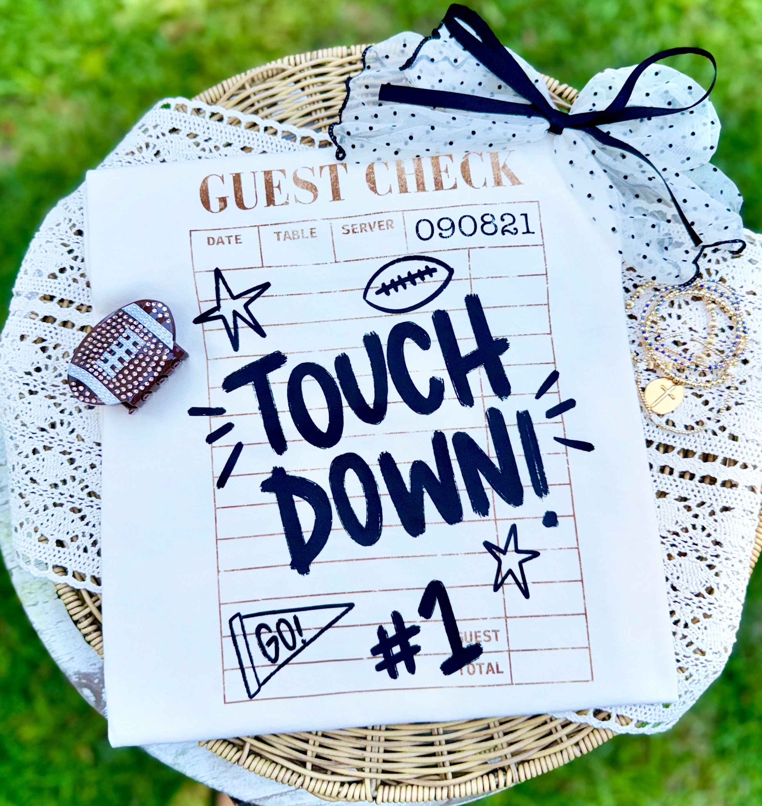 Touch Down Guest Check – Craft Corner Club