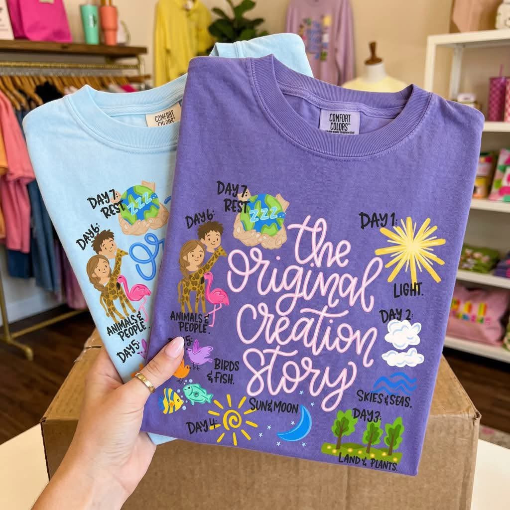 Creation Story PNG, Religious PNG, God PNG, Gods Promises Png, Genesis Png, Jesus Png, Bible Story Png, 7 Days of Creation Png, Biblical Png