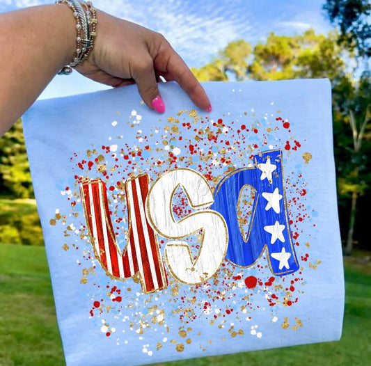 USA Stripe Splatter PNG, Faith PNG, Patriotic Png, American Png, Girly Png, Realistic Paint Png, Stripes Png, Memorial Day Png