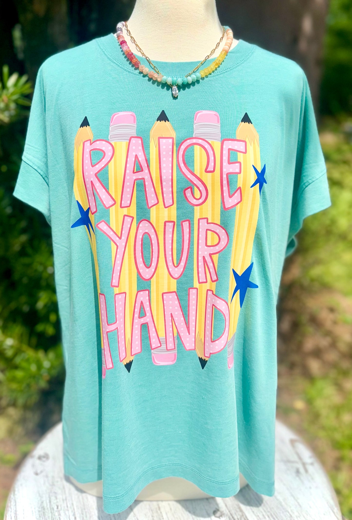 Raise Your Hand Pencils PNG
