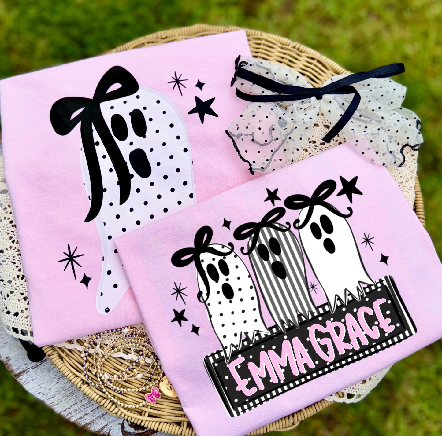 Mommy & Me Ghost Nameplate