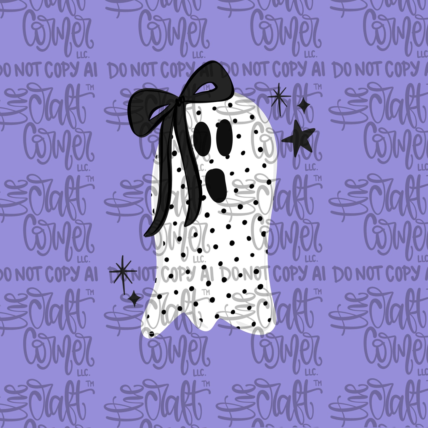 Mommy & Me Ghost Nameplate