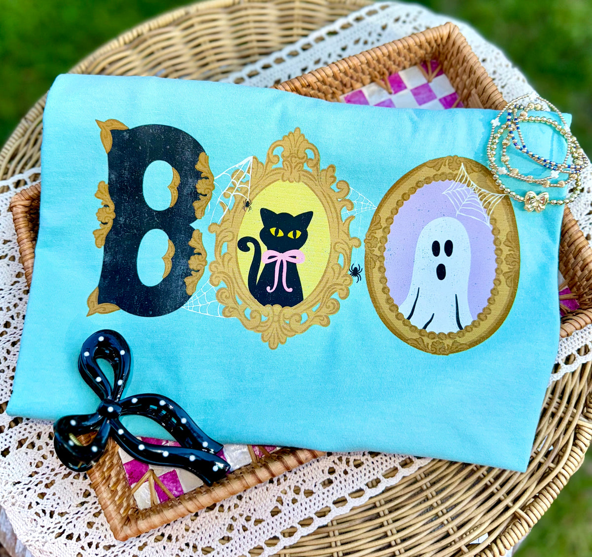 Boo with Cat Frame