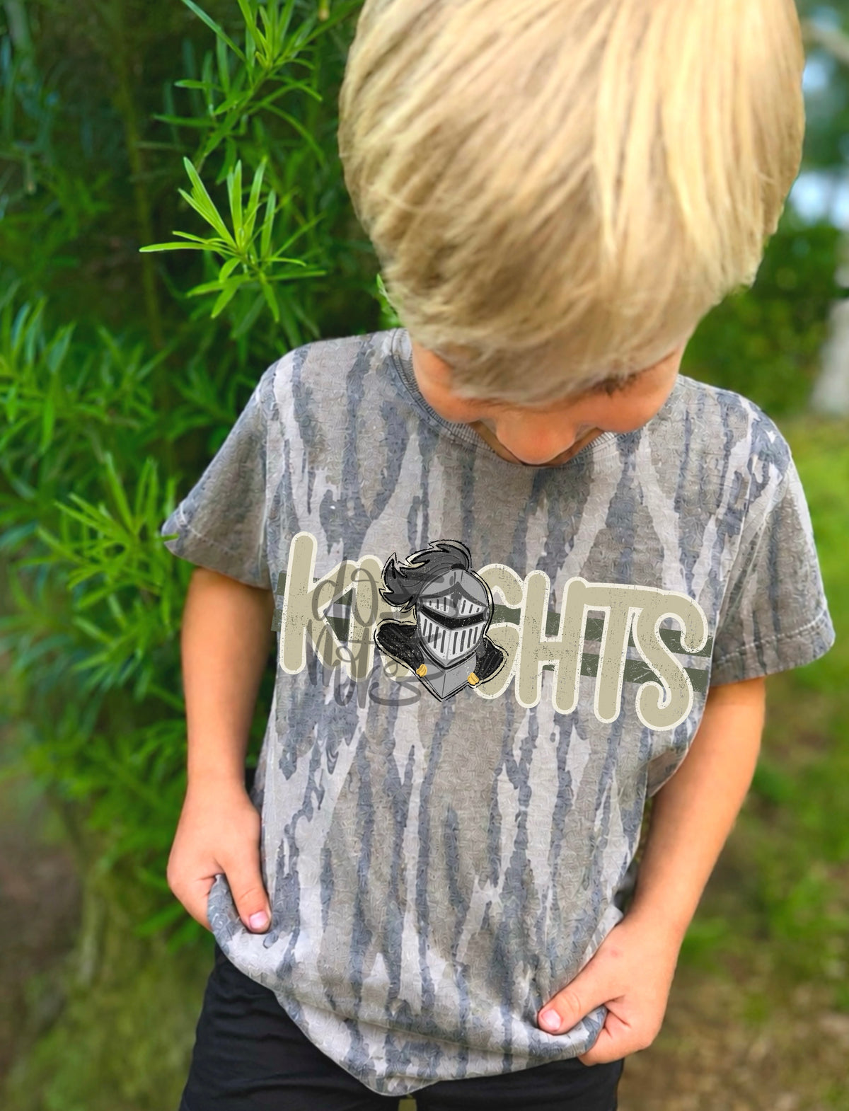 Camo Mascot - Knights