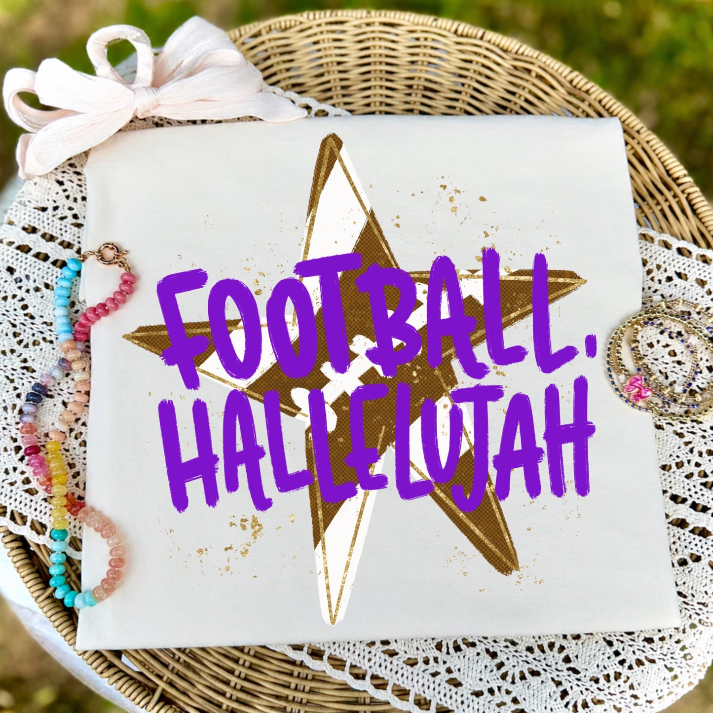 Football Hallelujah Purple