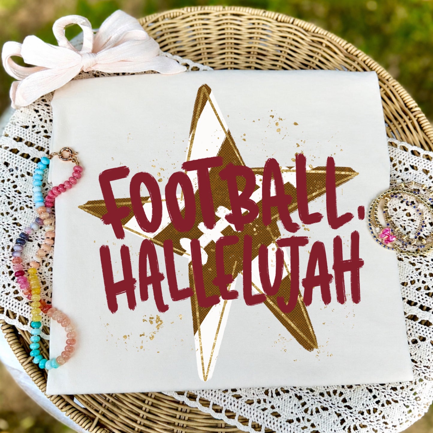 Football Hallelujah Maroon