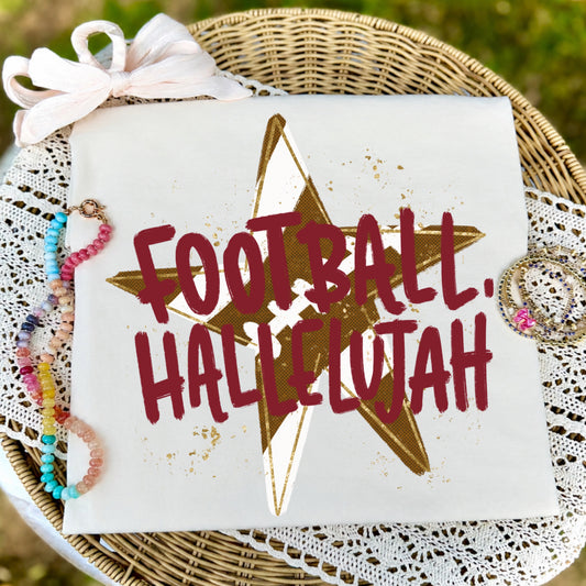 Football Hallelujah Maroon