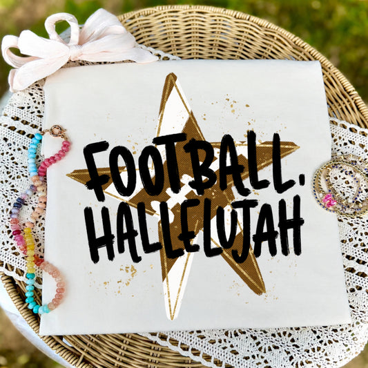Football Hallelujah Black