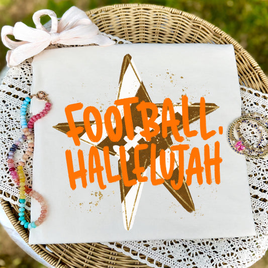 Football Hallelujah Orange