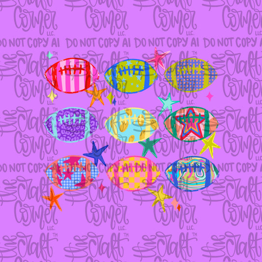 Preppy Footballs