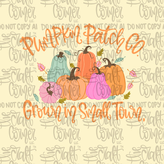 Pumpkin Patch Co. Small Town Customizable