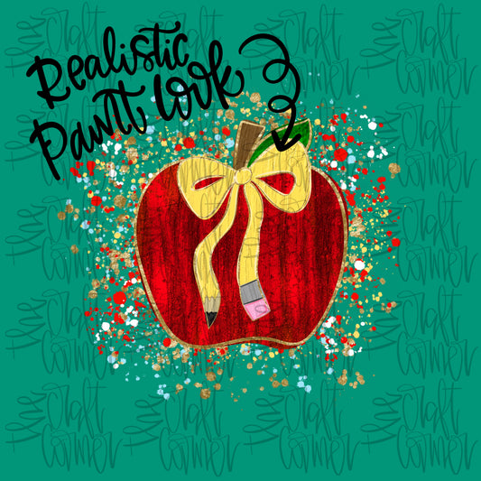 Apple Splatter PNG