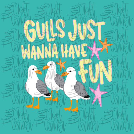Gulls Just Wanna Have Fun