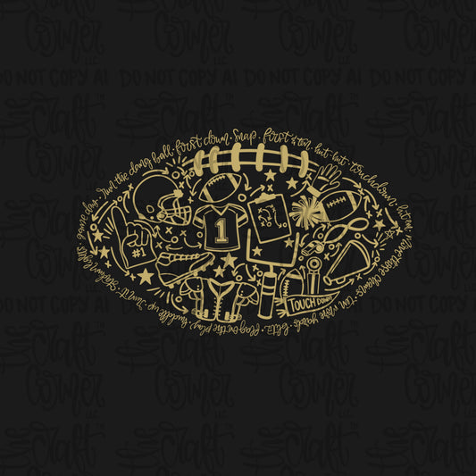 Football - Vegas Gold
