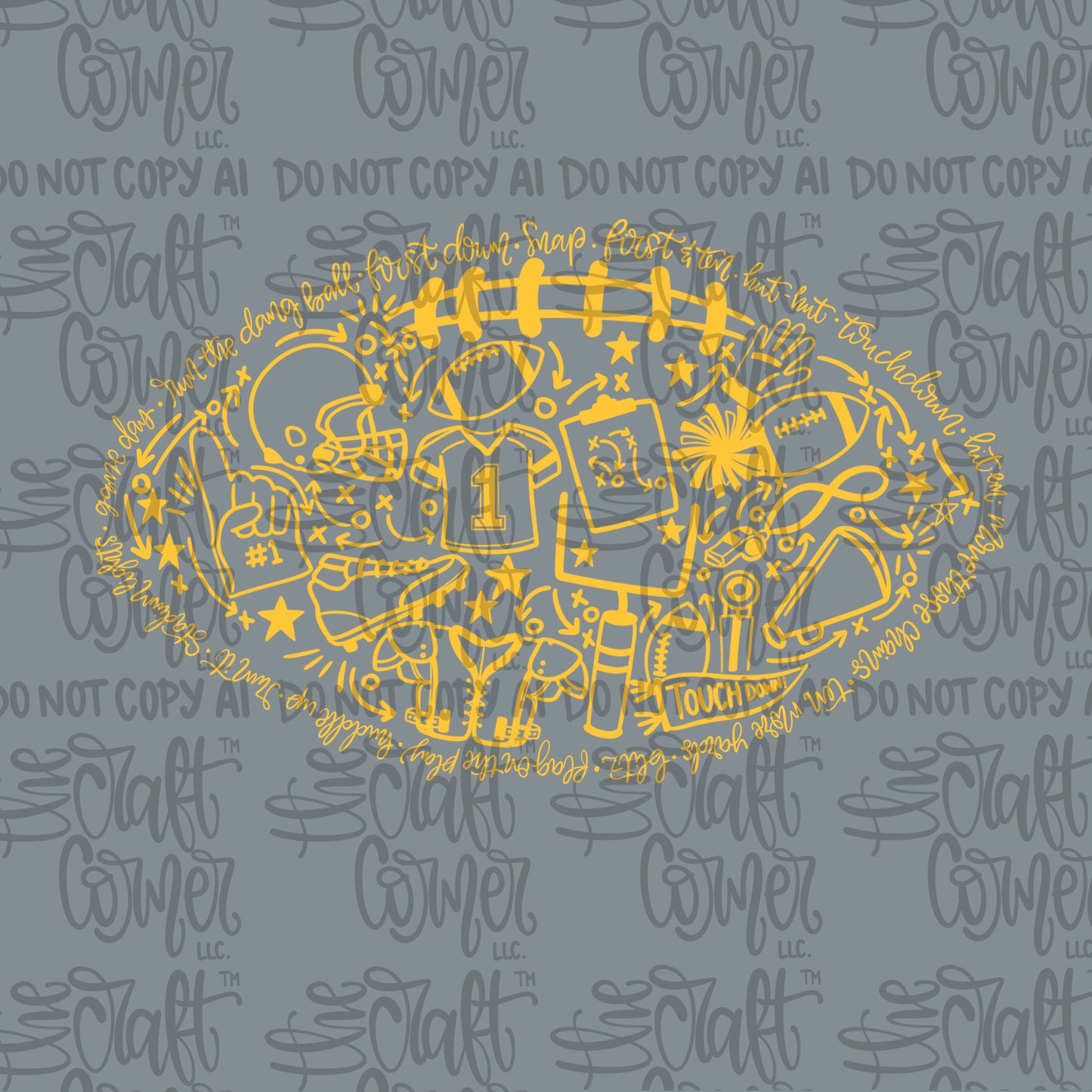 Football - Yellow Gold