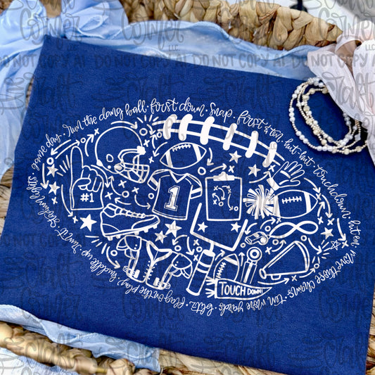 Football - White