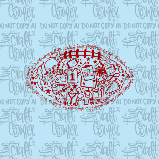 Football - Red