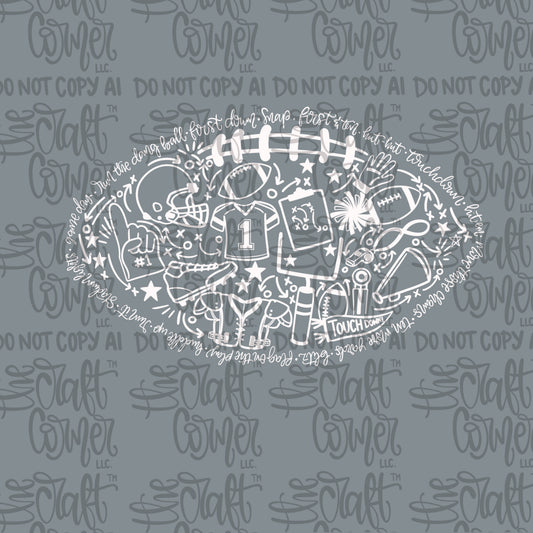 Football - White