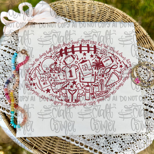 Football - Maroon