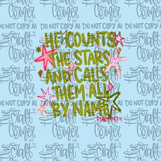 He Counts the Stars
