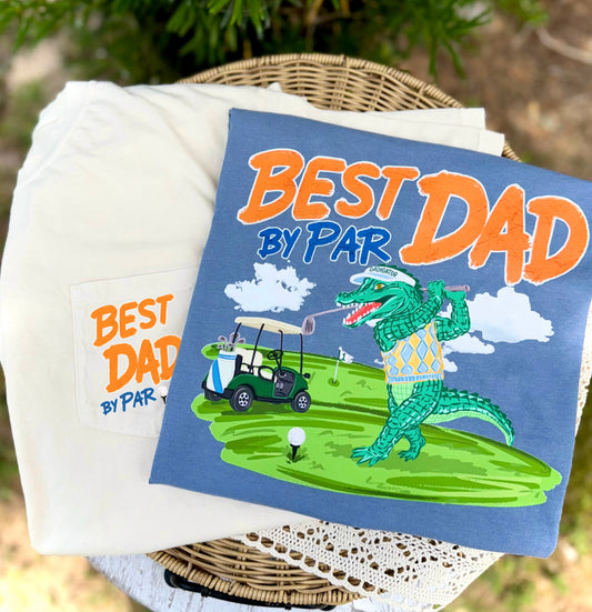 Best Dad By Par PNG