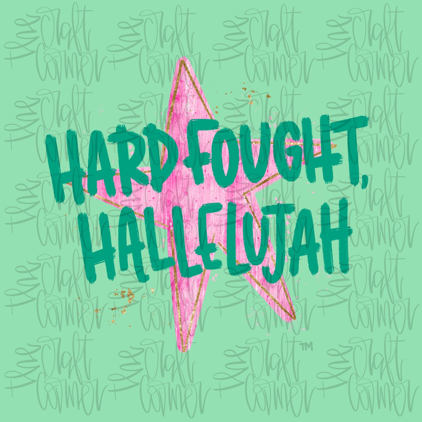 Hard Fought Hallelujah PNG