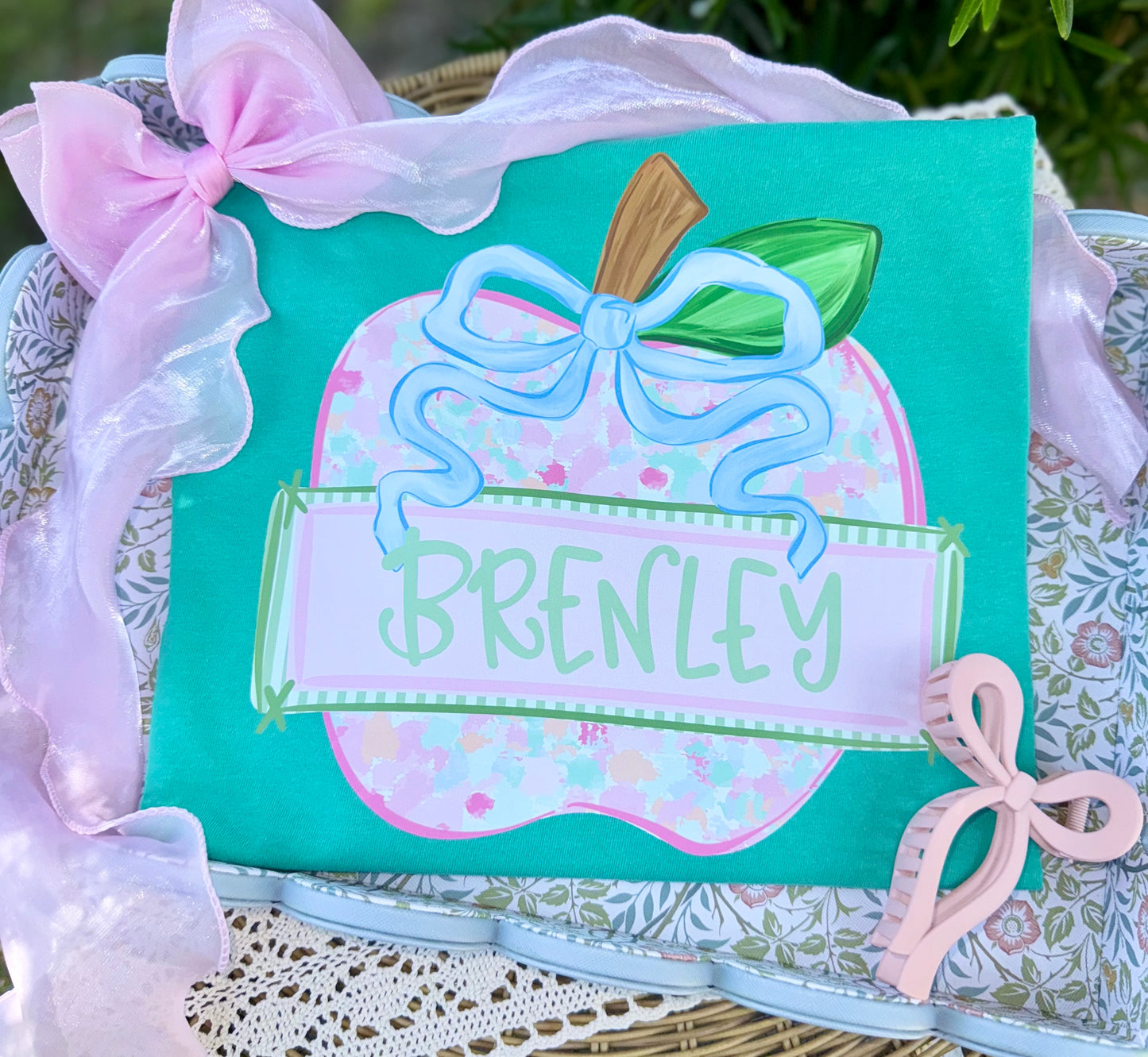 Coquette Girly Nameplate PNG