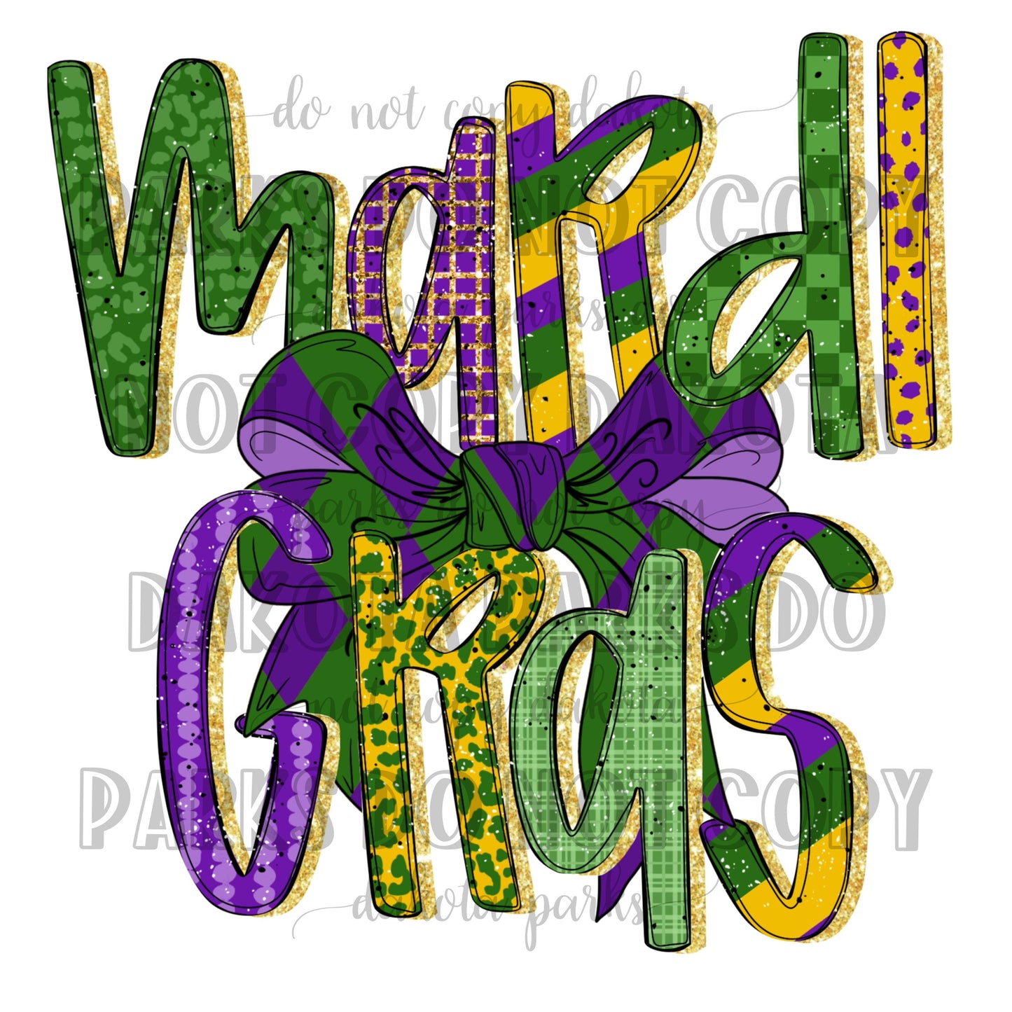 Mardi Gras PNG, Fleur De Lis PNG, DTF, Coquette, Sublimation, Louisiana, Faux Glitter Png, Gold, Digital Design, Hand Drawn, Trendy Png,