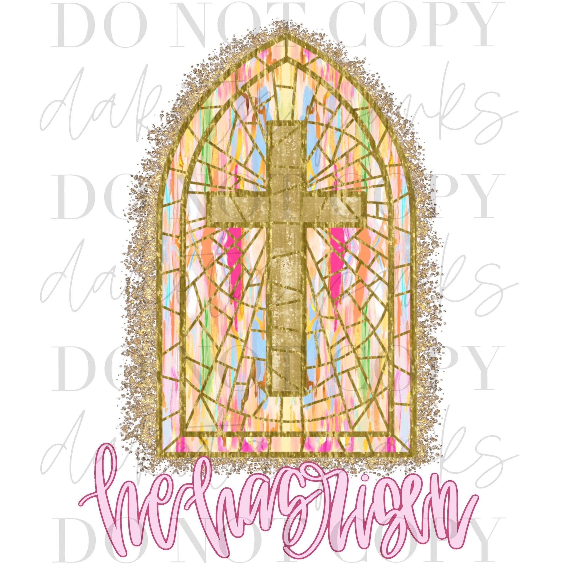 Stained Glass Png, Risen png, Preppy PNG, Boujee PNG, Religious, Watercolor, Brushstroke PNG, Jesus, Lord, Risen Png, Handdrawn Digital