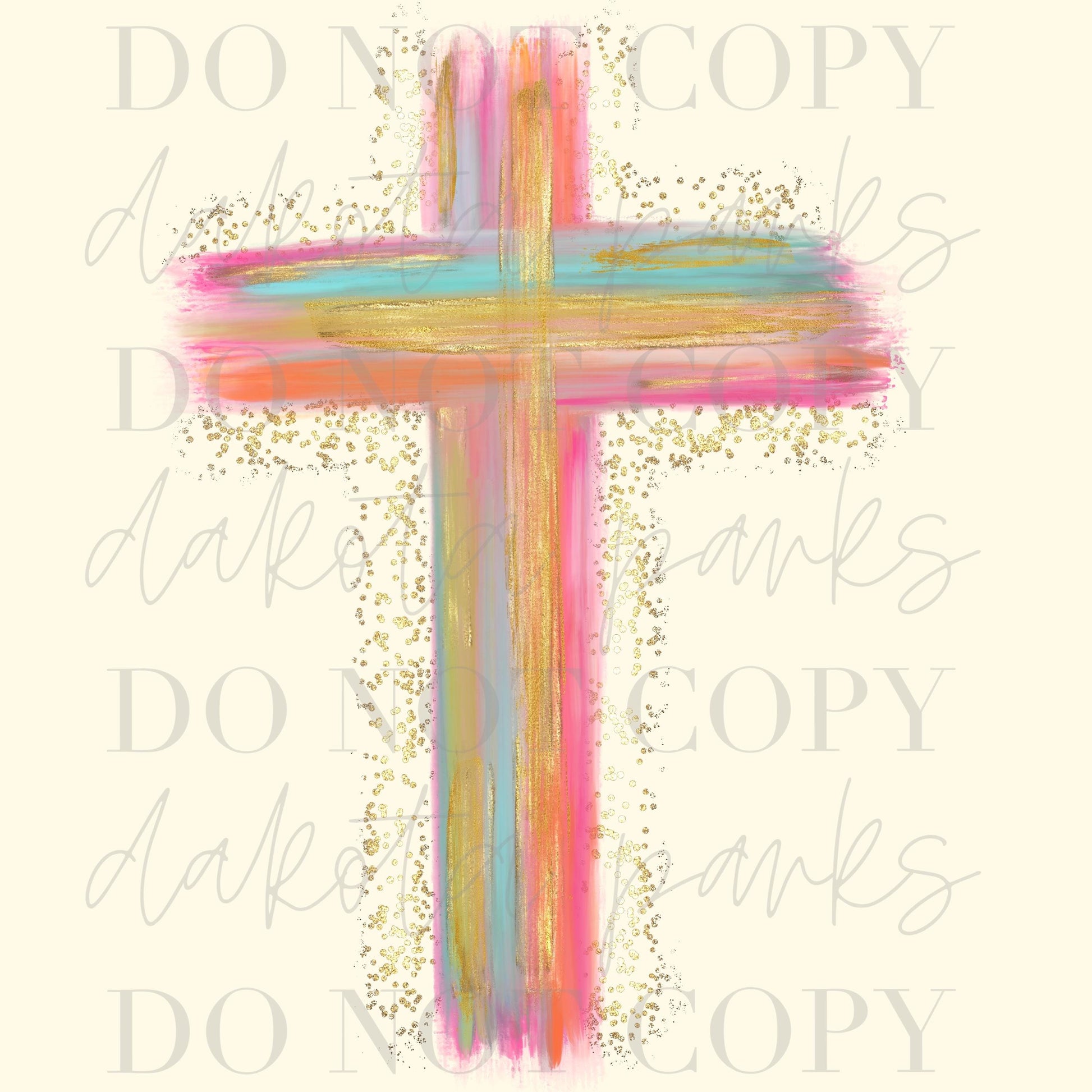 Cross PNG, Jesus, God, Preppy png, Religion PNG, Watercolor, Brushstroke, Trendy, Glitter png, DTF, Faux Glitter, Coquette,