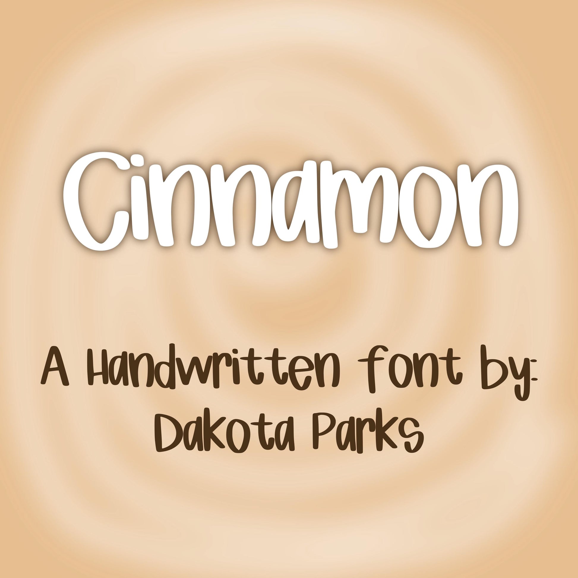 Cinnamon Handwritten Font, procreate font, handwriting font, curvy font, silhouette font, hand lettering, trendy font, alpha, A-Z