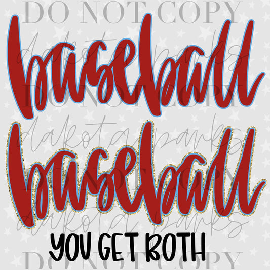 Baseball PNG, Calligraphy, Baseball Digital Design, Baseball Alpha, Hand Written, Baseball Doodle