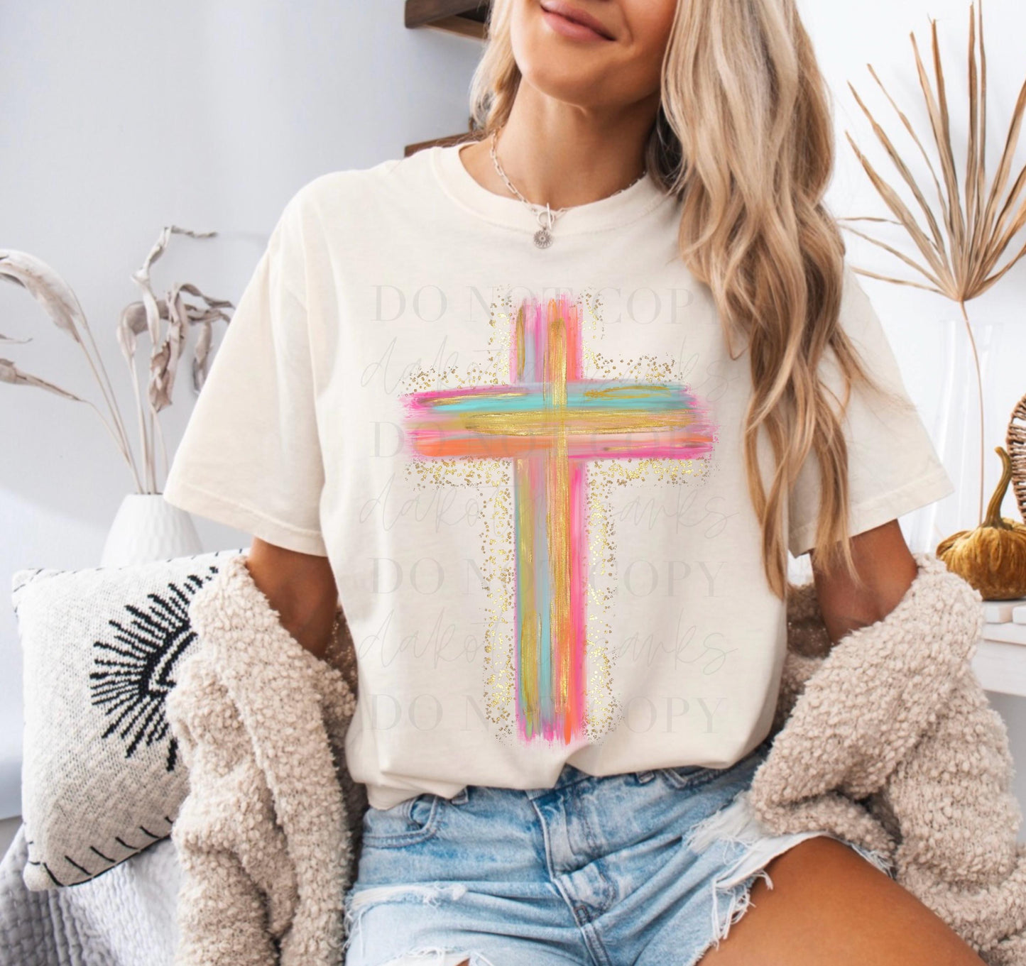 Cross PNG, Jesus, God, Preppy png, Religion PNG, Watercolor, Brushstroke, Trendy, Glitter png, DTF, Faux Glitter, Coquette,