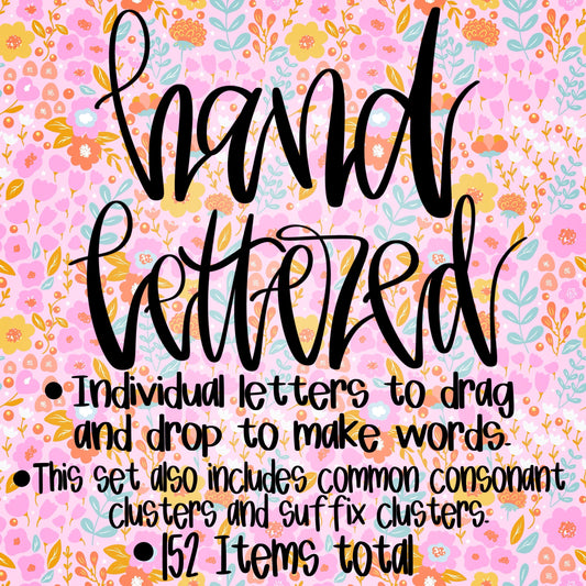 Hand Lettering PNG, Quirky Alpha, Trendy Funky Alpha, Cutesy Alpha, Hand Writing, Hand Written Letters