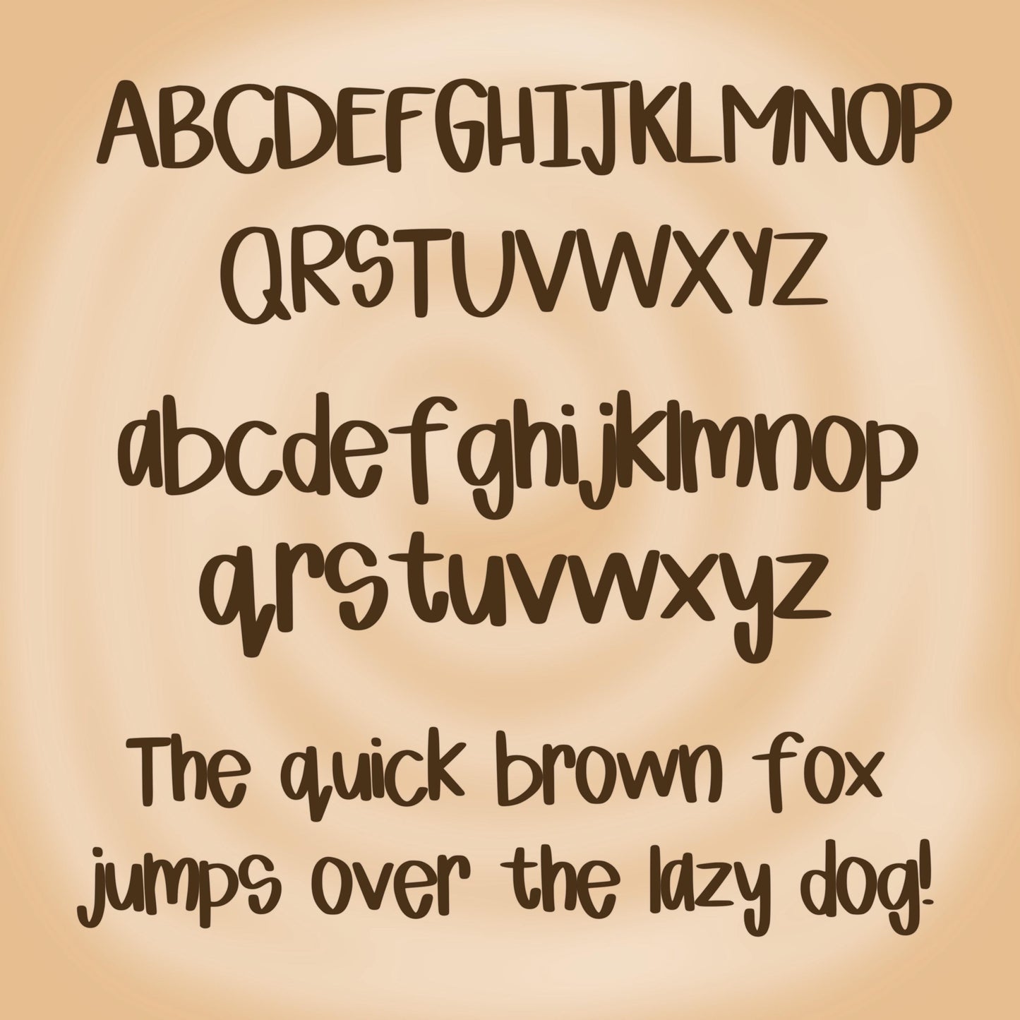 Cinnamon Handwritten Font, procreate font, handwriting font, curvy font, silhouette font, hand lettering, trendy font, alpha, A-Z
