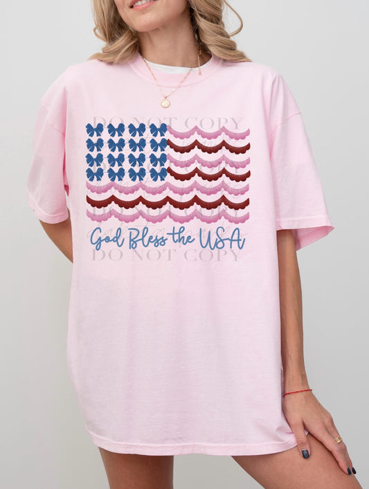 American Coquette PNG, Patriotic PNG, Preppy Dtf, July 4th, Memorial Day Png, Merica, Digital Design, Hand Drawn, Letters