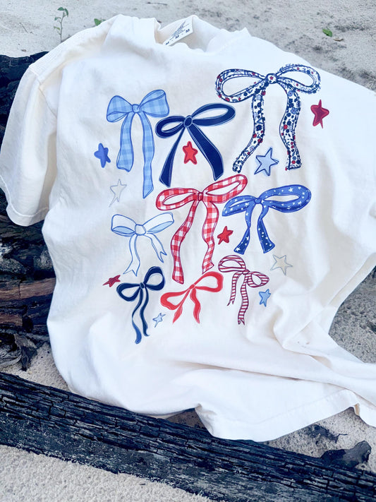 USA Coquette Bows, Patriotic Coquette Png, American Png, USA png, Coquette Png, Preppy Patriotic, Red White Blue Png, Dtf digital