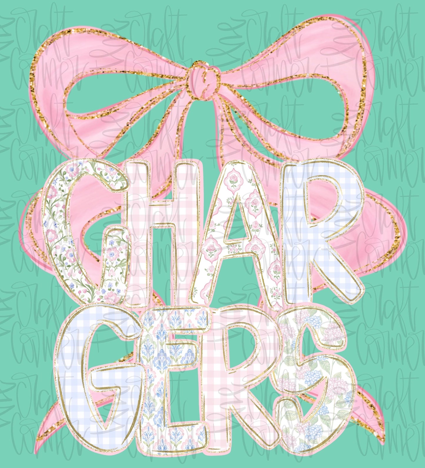 Chargers Grandmillennial PNG, Jackets PNG, Coquette Mascot Png, School Spirit PNG, School Mascot, Bow Png, Preppy Mascot Png, Trending Png,